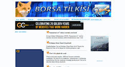 Desktop Screenshot of borsatilkisi.com