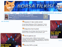 Tablet Screenshot of borsatilkisi.com